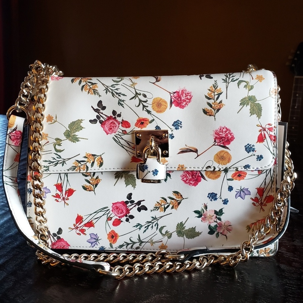 Floral print Nine West purse